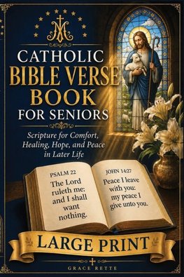 A Large-Print Catholic Bible Verse Book for Seniors