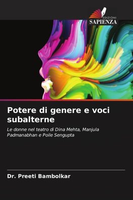 Potere di genere e voci subalterne