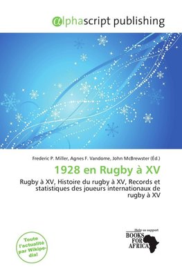 1928 en Rugby à XV