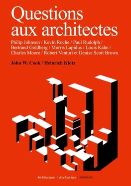 Questions aux architectes