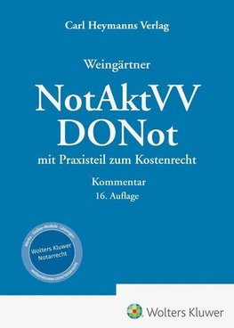 Weingärtner, DONot / NotAktVV - Kommentar