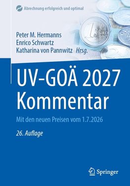 UV-GOÄ 2027 Kommentar