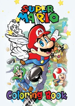 Super Mario Coloring Book