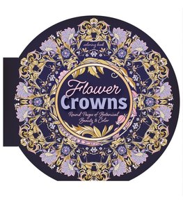 Flower Crowns Coloring Book