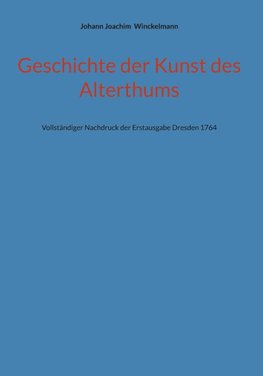 Geschichte der Kunst des Alterthums