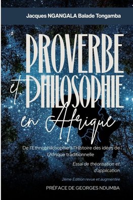 PROVERBE ET PHILOSOPHIE EN AFRIQUE