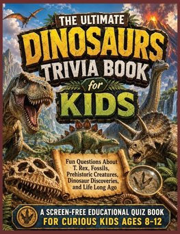 Dinosaurs Trivia Book for Kids