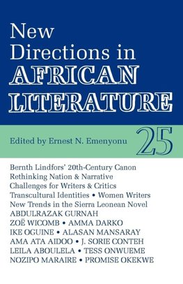 Alt 25 New Directions in African Literature