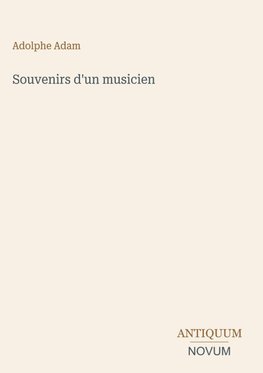 Souvenirs d'un musicien