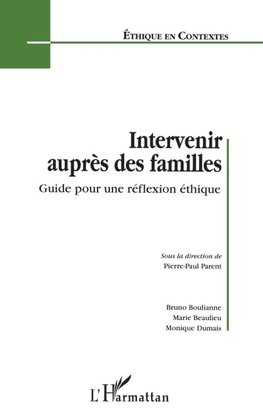 Intervenir auprès des familles