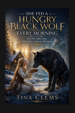 SHE FED A HUNGRY BLACK WOLF EVERY MORNING