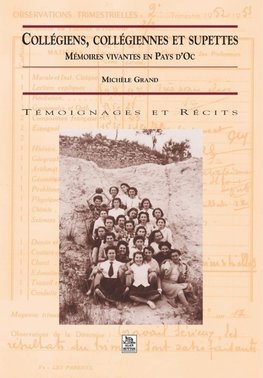 Collégiens, collégiennes et supettes