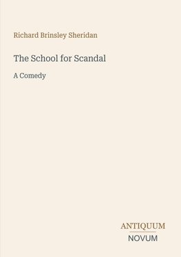 The School for Scandal