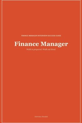 Finance Manager Interview Guide
