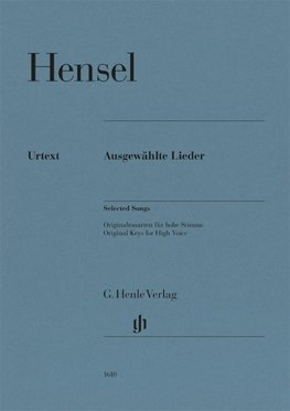 Fanny Hensel - Ausgewählte Lieder