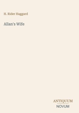 Allan's Wife