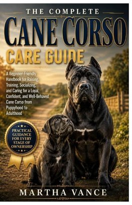 THE COMPLETE CANE CORSO CARE GUIDE