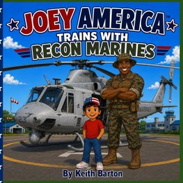 Joey America Trains with Recon Marines