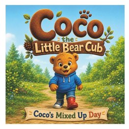 Coco the Little Bear Cub's Mixed Up Day