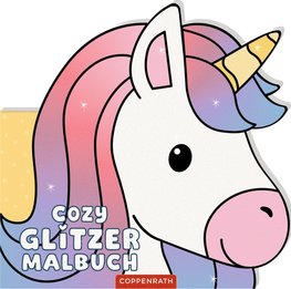 Cozy Glitzer-Malbuch