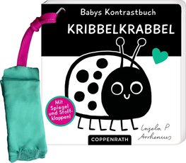 Babys Kontrastbuch für den Buggy: Kribbelkrabbel