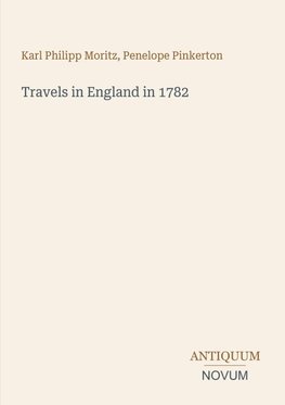 Travels in England in 1782