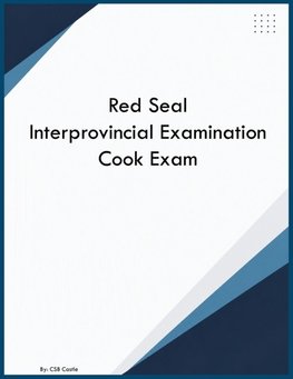 Red Seal Interprovincial Examination Cook Exam