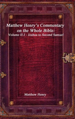 Matthew Henry's Commentary on the Whole Bible