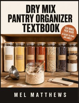 Dry Mix Pantry Organizer Textbook