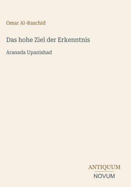 Das hohe Ziel der Erkenntnis