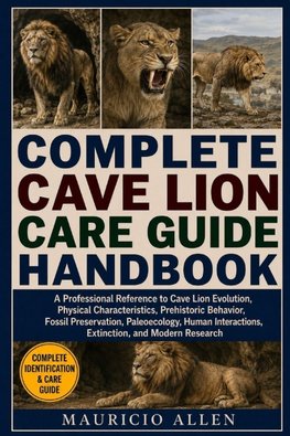 COMPLETE CAVE LION CARE GUIDE HANDBOOK