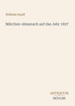Märchen-Almanach auf das Jahr 1827