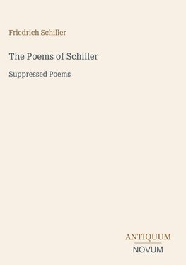 The Poems of Schiller