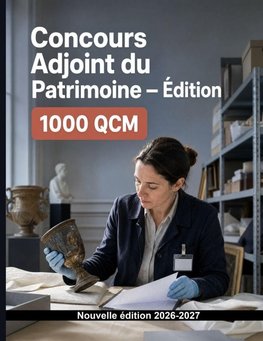 Concours Adjoint du Patrimoine - Édition - 1000 QCM Corrigés