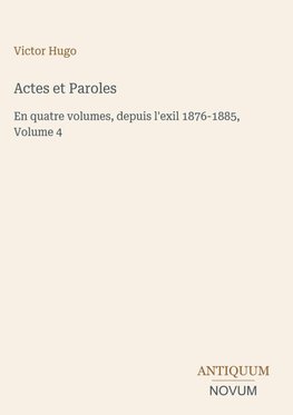Actes et Paroles