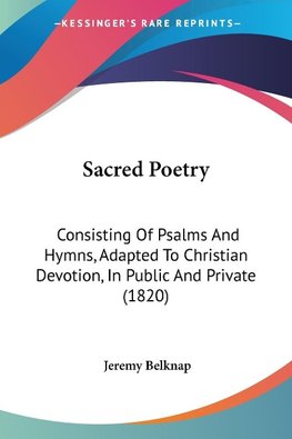 Sacred Poetry
