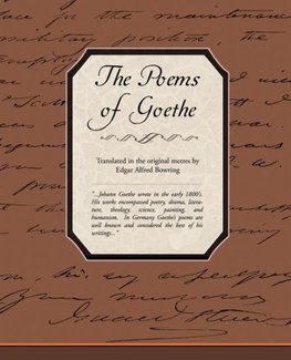 The Poems of Goethe