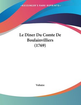 Le Diner Du Comte De Boulainvilliers (1769)