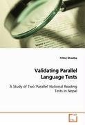 Validating Parallel Language Tests