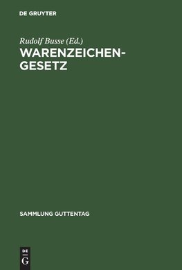 Warenzeichengesetz