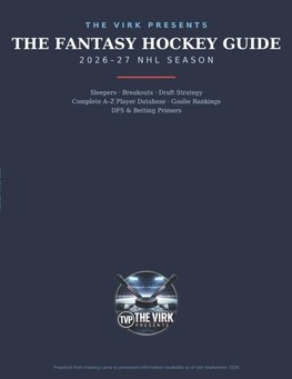The Virk Presents The Fantasy Hockey Guide 2026-27