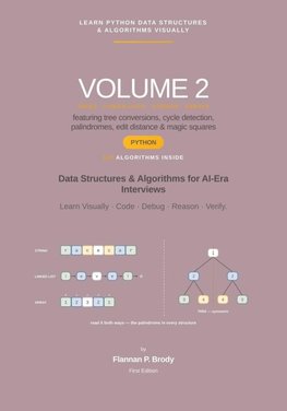 Learn Python Data Structures & Algorithms Visually - Volume 2
