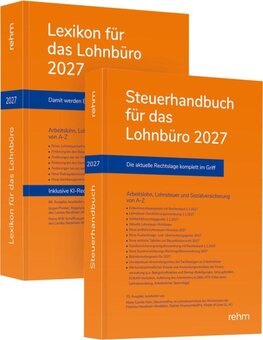 Buchpaket Lexikon für das Lohnbüro und Steuerhandbuch 2027