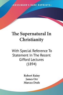 The Supernatural In Christianity