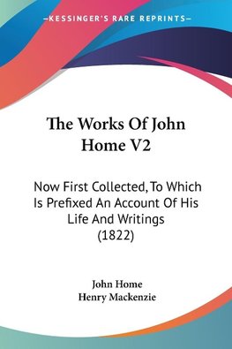 The Works Of John Home V2