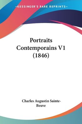 Portraits Contemporains V1 (1846)