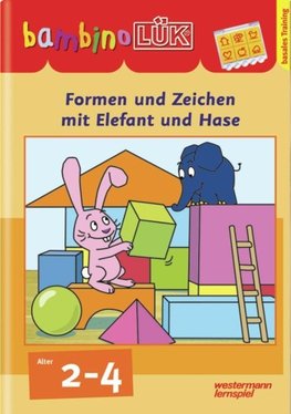 LÜK. Bambino. Formen und Zeichen mit Elefant und Hase: Basales Training