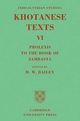 Indo-Scythian Studies, Volume VI