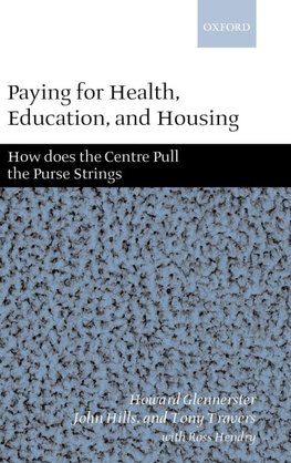 Paying for Health, Education, and Housing