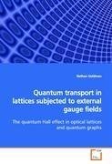 Quantum transport in lattices subjected to externalgauge fields